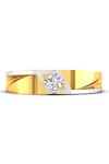 Shop_Divine Solitaires_Yellow Diamond Single Stone Solitaire Ring _at_Aza_Fashions