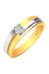 Buy_Divine Solitaires_Yellow Diamond Solitaire Ring _at_Aza_Fashions