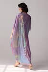 Shop_Verb by Pallavi Singhee_Purple Tulle Embellished Sequins V Neck Kaftan _at_Aza_Fashions