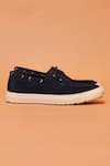 Buy_Dmodot_Blue Barco Celesto Sneakers _Online_at_Aza_Fashions