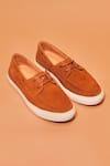 Buy_Dmodot_Brown Barco Tobacco Sneakers _at_Aza_Fashions