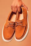 Dmodot_Brown Barco Tobacco Sneakers _Online_at_Aza_Fashions