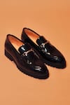 Buy_Dmodot_Black Moccasino Nero Loafers _at_Aza_Fashions