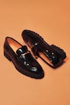 Shop_Dmodot_Black Moccasino Nero Loafers _at_Aza_Fashions