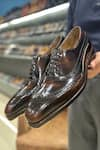 Buy_FELLMONGER_Brown Goodyear Welted Full Brogue Oxford Shoes _at_Aza_Fashions