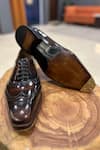 Shop_FELLMONGER_Brown Goodyear Welted Full Brogue Oxford Shoes _at_Aza_Fashions