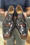 Buy_FELLMONGER_Brown Goodyear Welted Full Brogue Oxford Shoes 