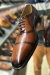 Shop_Fellmonger_Brown Mirror Glossed Oxford Leather Shoes _Online_at_Aza_Fashions