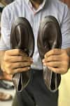 FELLMONGER_Brown Plain Loafers _at_Aza_Fashions