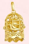 Buy_MAALICIOUS JEWELRY_Gold Plated Pearl Caged Pendant _Online_at_Aza_Fashions