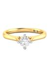 Shop_Divine Solitaires_Yellow Imitation Diamonds 18kt Gold Encrusted Ring_at_Aza_Fashions