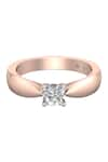 Shop_Divine Solitaires_Rose Gold Diamond 18kt Ring _at_Aza_Fashions