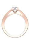 Buy_Divine Solitaires_Rose Gold Diamond 18kt Ring _Online_at_Aza_Fashions