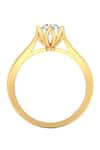 Buy_Divine Solitaires_Yellow Diamond 18kt Gold Embellished Ring _Online_at_Aza_Fashions