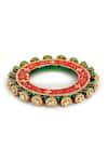 Buy_Ruby Raang_Multi Color Kundan Meenakari Work Bangles - Set Of 2 _Online_at_Aza_Fashions