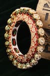 Shop_Ruby Raang_Multi Color Kundan Meenakari Work Pearl Embellished Bangle - Single Pc _at_Aza_Fashions