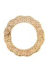 Buy_Ruby Raang_White Kundan Handcrafted Pearl Embedded Bangle - Single Pc _Online_at_Aza_Fashions