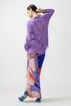 Shop_Nautanky_Purple Natural Crepe Printed Abstract Collar Eon Shirt With Pant _at_Aza_Fashions