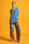 Shop_Nautanky_Blue Natural Crepe Printed Abstract Collar Dusk Shirt With Pant _Online_at_Aza_Fashions