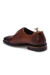 Buy_IVRAH_Brown Peter Leather Derby Shoes 