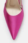 ZORI WORLD_Pink Solid Betty Pointed Toe Kitten Heels _at_Aza_Fashions