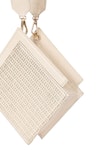 ADISEE_Ivory Ajrakh Handwoven Textured Wrist Bag _at_Aza_Fashions