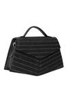 Buy_ADISEE_Black Kendal Abstract Pattern Handbag 