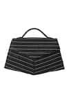 Shop_ADISEE_Black Kendal Abstract Pattern Handbag 