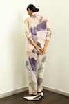 Shop_OFRIDA_Multi Color Muslin Silk Blend Hand Painted Nargis Print Shirt With Pant _at_Aza_Fashions