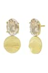 Buy_Bblingg_Gold Plated Crystal Embellished Earrings _Online_at_Aza_Fashions