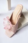 Buy_Urbansway_Pink Crystal Blush Open Toe Textured Block Heels _Online_at_Aza_Fashions