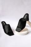 Buy_Urbansway_Black Onyx Bridal Satin Open Toe Block Heels _at_Aza_Fashions