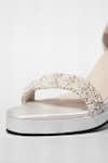 Buy_Sana K luxurious Footwear_White Pearl Khushi Embellished Heels 