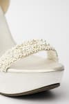 Shop_Sana K luxurious Footwear_White Pearl Khushi Embellished Heels 