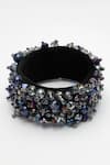 Buy_Bijoux By Priya Chandna_Purple Crystals, Glitter Midnight Sparkle Bracelet 