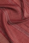 Shop_SHINGORA_Maroon Woven Stripe Bicolour Shawl-Set of 2 _Online