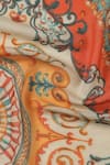 SHINGORA_Peach Printed Mandala Bicolour Stole-Set of 2 _at_Aza_Fashions