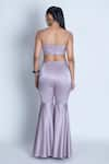 Shop_ORU PRET_Purple Satin Solid Sweetheart Bustier With Sharara _at_Aza_Fashions