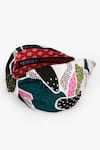 Buy_Moyolu_Multi Color Print Aerial Abstract Headband _at_Aza_Fashions