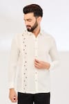 Buy_Vaani Beswal_Bug Hand Embroidered Shirt _at_Aza_Fashions