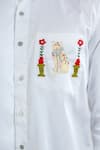 Buy_Vaani Beswal_Cat Hand Embroidered Pocket Shirt _Online_at_Aza_Fashions