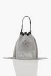 Shop_Outhouse_The Poppi Mesh Bucket Bag _at_Aza_Fashions