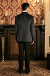 Shop_TAJIRI_Black Blazer Velvet Embroidery Cutdana Kingsman Balzer With Pant _at_Aza_Fashions