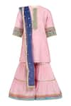 Buy_MINIME ORGANICS_Lace Embroidered Kurta Sharara Set _at_Aza_Fashions