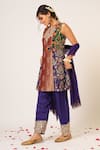 Buy_Aayushi Maniar_Mayuri Patchwork Embroidered Kurta & Pant Set 