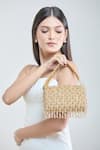 Buy_Samyukta Singhania_Gold Cutdana And Crystal Embellished Bag 