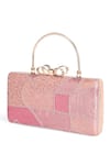 Shop_Richa Gupta_Pink Sequin Embroidered Clutch _Online_at_Aza_Fashions