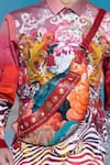 Mr. Ajay Kumar_Red 100% Luxe Cotton Printed Nature Rose Shirt _Online_at_Aza_Fashions