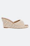 Buy_SKO_Gold Pearl Merjen Embroidered Wedges _Online_at_Aza_Fashions