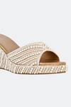 SKO_Gold Pearl Merjen Embroidered Wedges _at_Aza_Fashions